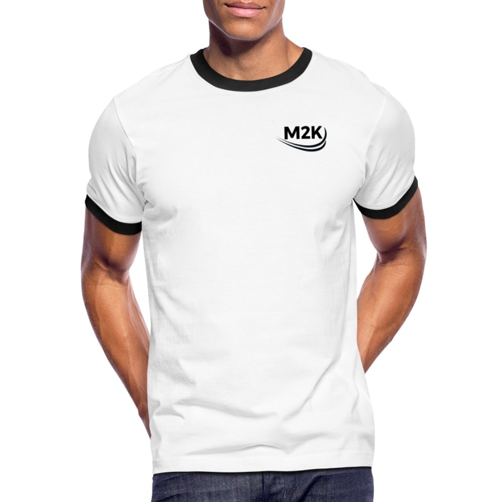 best M2K Men's T-Shirt Men's Ringer T-Shirt | American Apparel 2410W shop online at M2K Trends for Men