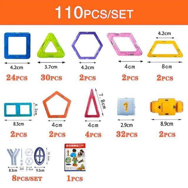 best Magnetic Building Blocks DIY Magnets Toys For Kids Designer Construction Set Gifts For Children Toys 0 shop online at M2K Trends for