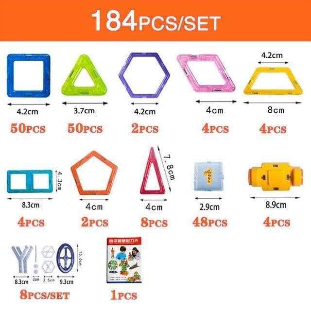 best Magnetic Building Blocks DIY Magnets Toys For Kids Designer Construction Set Gifts For Children Toys 0 shop online at M2K Trends for