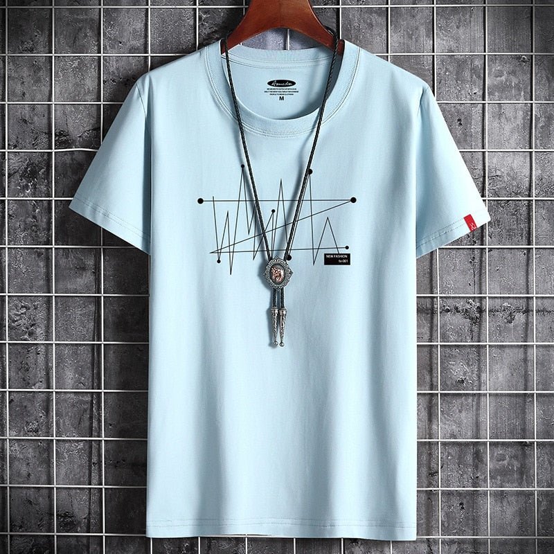 best Manga S-6XL Oversize Men Loose Tee Tops 100% Cotton Fashion Goth Print Men's Short Sleeve T-shirt Summer New Male Casual Tshirt 0 shop online at M2K Trends for