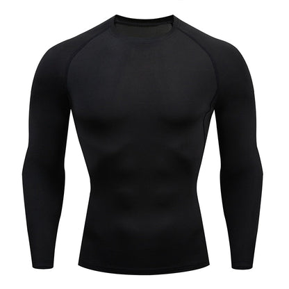 best Men Compression Running T Shirt Fitness Tight Long Sleeve Sport Tshirt Training Jogging Shirts Gym Sportswear Quick Dry Rashgard 0 shop online at M2K Trends for