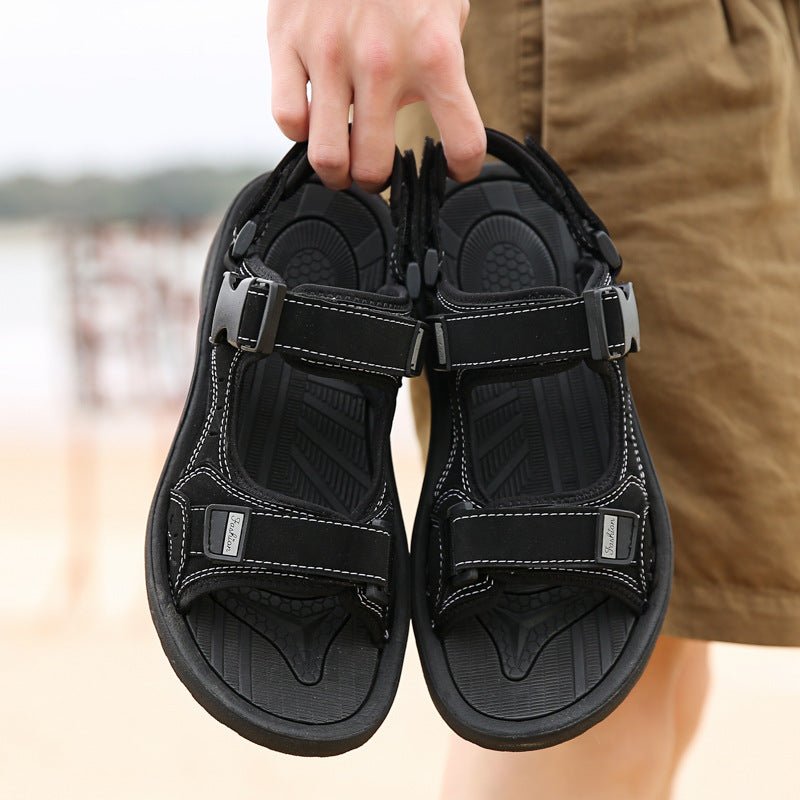 best Men Sandals Summer Shoes Flat Non-slip Outdoor Men Beach Sandals Man Sport Sandals 0 shop online at M2K Trends for
