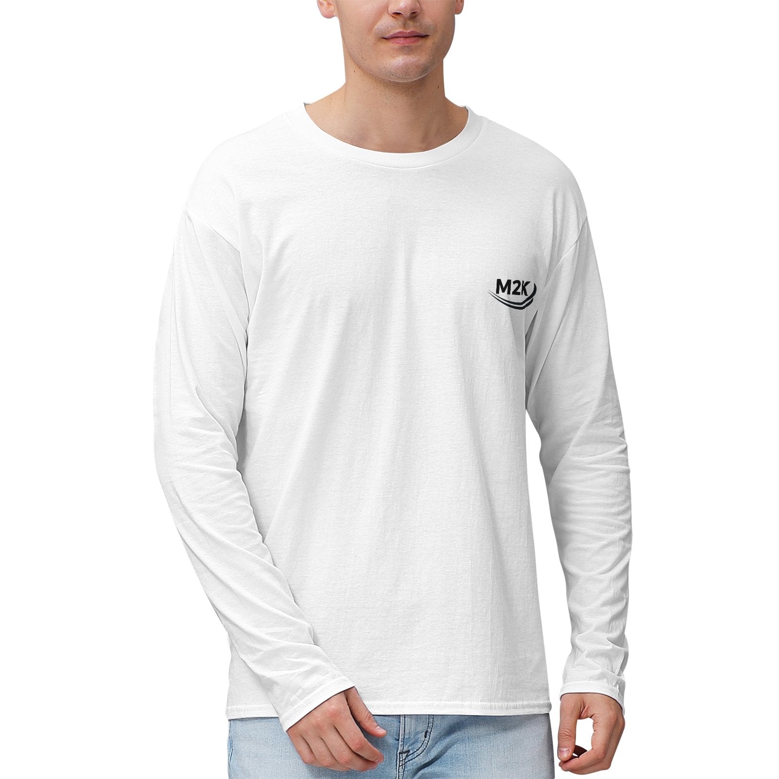 best Men's 100% Highweight Cotton Long Sleeve Shirts Long Sleeve Shirts shop online at M2K Trends for Highweight Cotton Long Sleeve Shirts