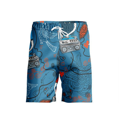 best Men's All-over Print Beach Shorts Bottoms shop online at M2K Trends for mens pants