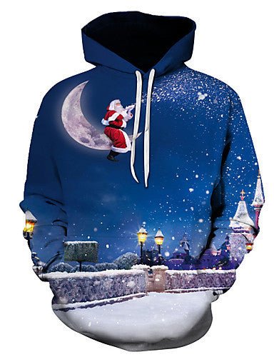 best Men's And Women's Fashion Christmas Printed Hoodie 0 shop online at M2K Trends for