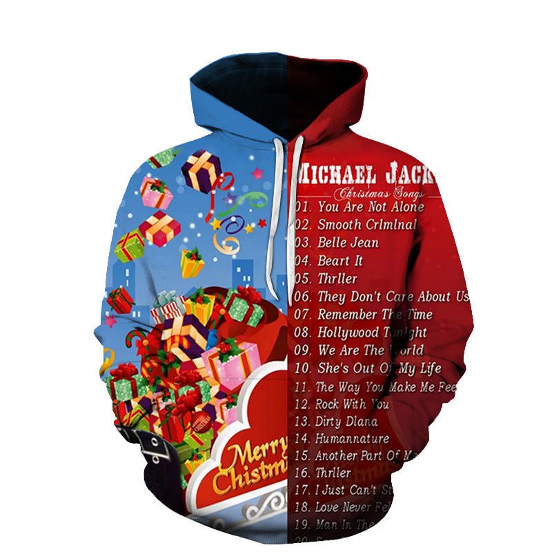 best Men's And Women's Fashion Christmas Printed Hoodie 0 shop online at M2K Trends for