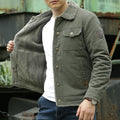 best Men's Cotton Jacket Plus Velvet Thickening 0 shop online at M2K Trends for