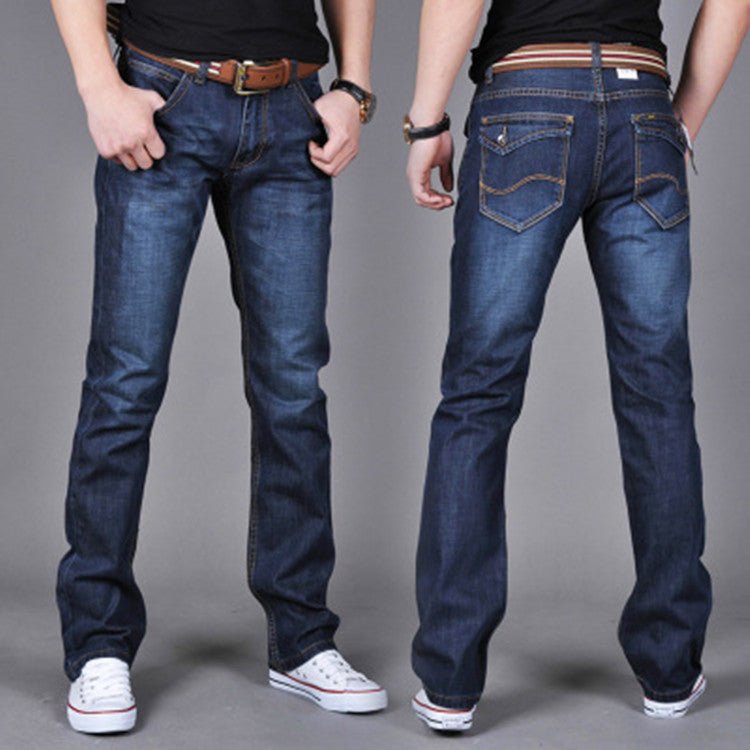 best Men's Denim Long Pants Trendy Men's Denim Straight-Leg Pants Clothing shop online at M2K Trends for mens pants