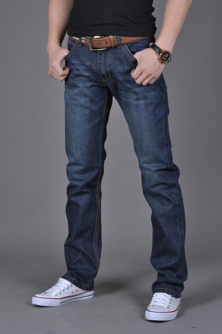 best Men's Denim Long Pants Trendy Men's Denim Straight-Leg Pants Clothing shop online at M2K Trends for mens pants