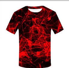 best Mens Fashion Casual Digital Print Crew Neck T-shirt 0 shop online at M2K Trends for