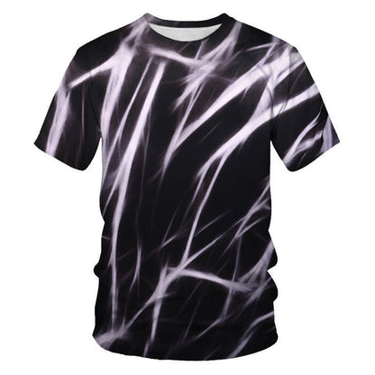 best Mens Fashion Casual Digital Print Crew Neck T-shirt 0 shop online at M2K Trends for