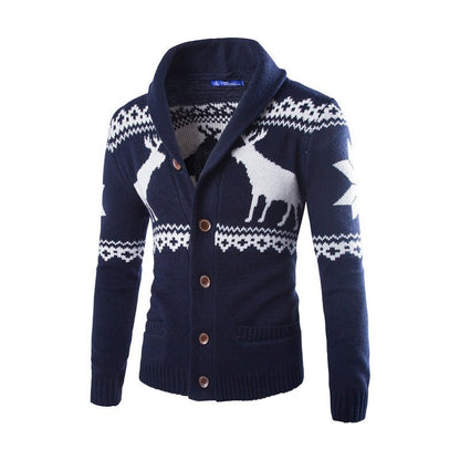 best Men's fawn sweater Christmas cardigan sweater 0 shop online at M2K Trends for