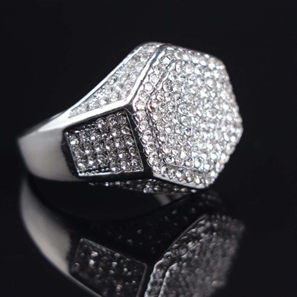 best Men's Hexagon Ring Accessories shop online at M2K Trends for