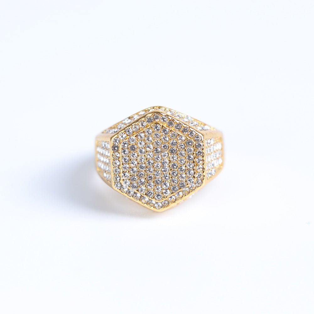 best Men's Hexagon Ring Accessories shop online at M2K Trends for