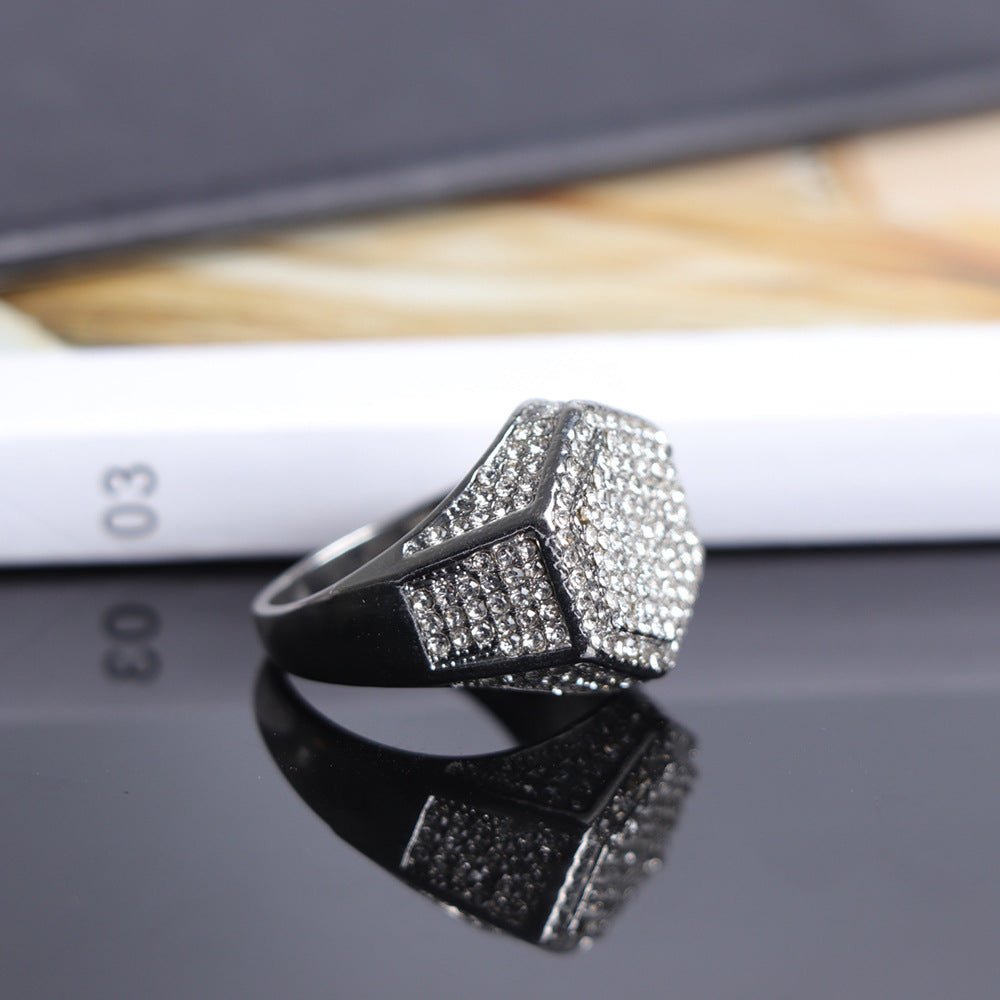 best Men's Hexagon Ring Accessories shop online at M2K Trends for