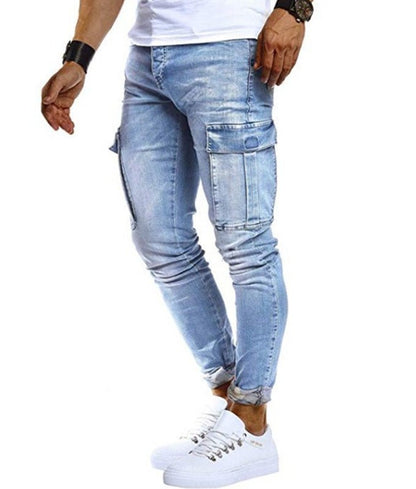 best Men's Hip-Hop Washed Casual Sports Pants And Jeans 0 shop online at M2K Trends for