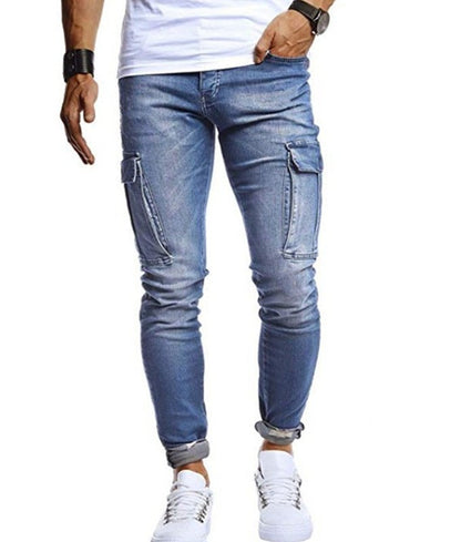 best Men's Hip-Hop Washed Casual Sports Pants And Jeans 0 shop online at M2K Trends for