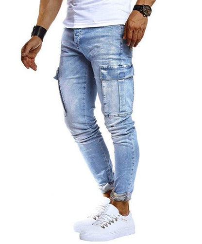 best Men's Hip-Hop Washed Casual Sports Pants And Jeans 0 shop online at M2K Trends for