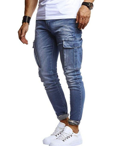 best Men's Hip-Hop Washed Casual Sports Pants And Jeans 0 shop online at M2K Trends for