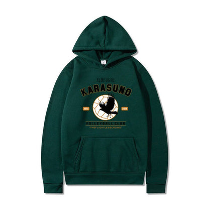 best Men''s Hoodies Cartoon Haikyuu Funny Japanese Anime Streetwear Harajuku Karasuno Fly High Graphic Sweatshirts Men Women Hoodie 0 shop online at M2K Trends for