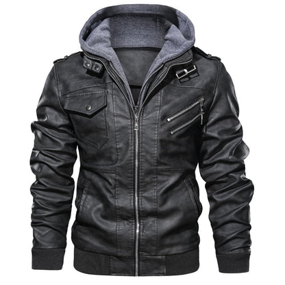 best Men'S Jacket Coat Leather Pu Removable C Ap 0 shop online at M2K Trends for