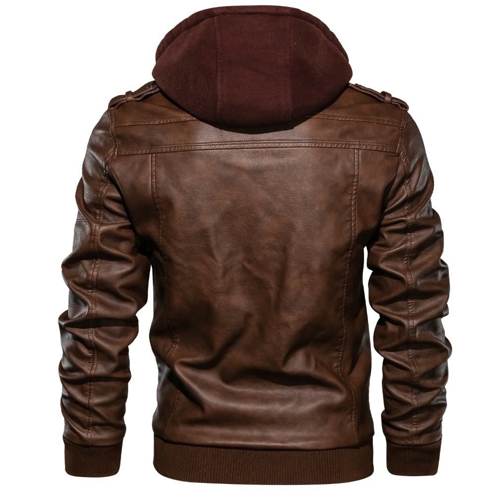 best Men'S Jacket Coat Leather Pu Removable C Ap 0 shop online at M2K Trends for