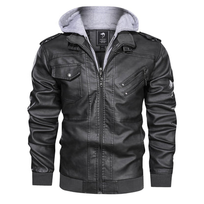 best Men'S Jacket Coat Leather Pu Removable C Ap 0 shop online at M2K Trends for