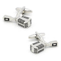 best Men's Microphone Cuff Links Copper Material Black Color shop online at M2K Trends for