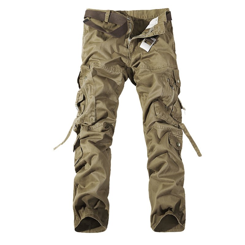 best Men's Multi-pocket Cargo Pants Washed Hot Sale Cargo Pants Pants shop online at M2K Trends for mens pants