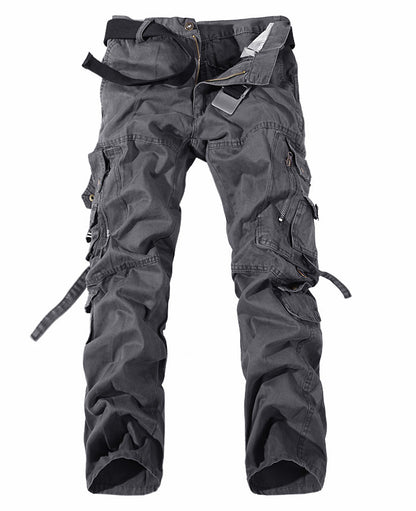 best Men's Multi-pocket Cargo Pants Washed Hot Sale Cargo Pants Pants shop online at M2K Trends for mens pants