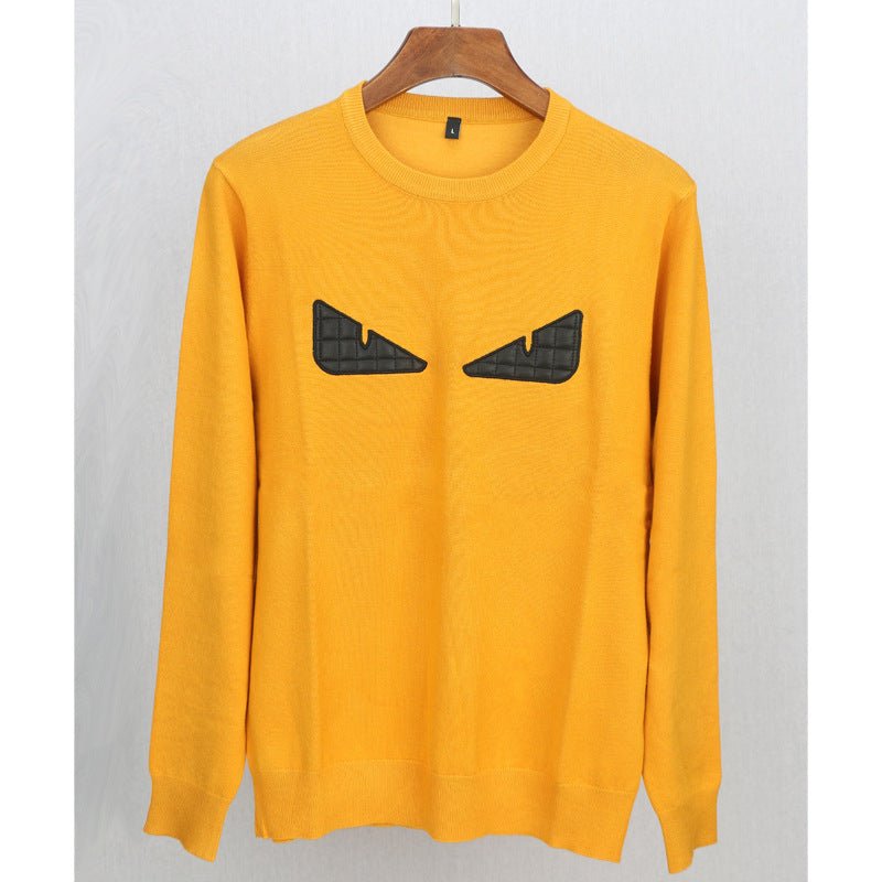 best Men's round neck sweater sweater men's pullover sweater 0 shop online at M2K Trends for