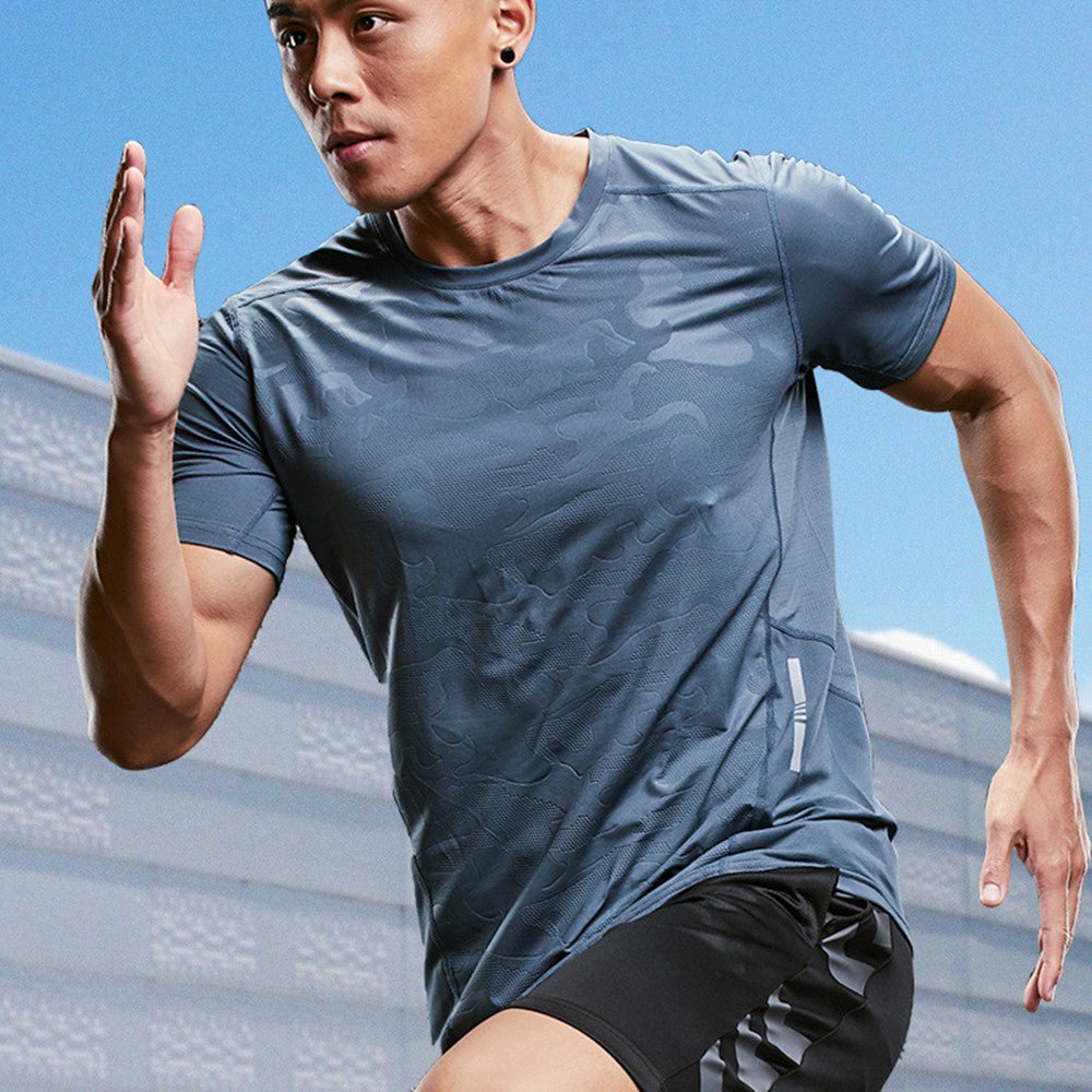best Men's Short Sleeve Loose Sports Quick Dry Clothes 0 shop online at M2K Trends for