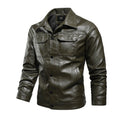 best Men's Spring And Autumn Workwear Leather Jacket 0 shop online at M2K Trends for