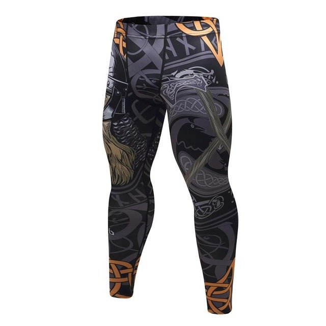 best Mens Tracksuit Set D Animal Compression T-Shirt Pants Skin 0 shop online at M2K Trends for