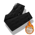 best Men's Trousers Winter Velvet Thickening Loose Fleece Pants With Zip Pocket Large Size Windproof Warm Jogging Pants 0 shop online at M2K Trends for