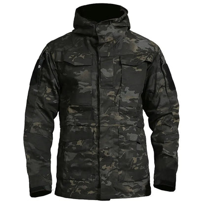 best Men's Waterproof Jacket Military Tactical Windshield Autumn Army Camouflage Husband Men Windbreaker Hood Coat Bomber Male Jacket shop online at M2K Trends for