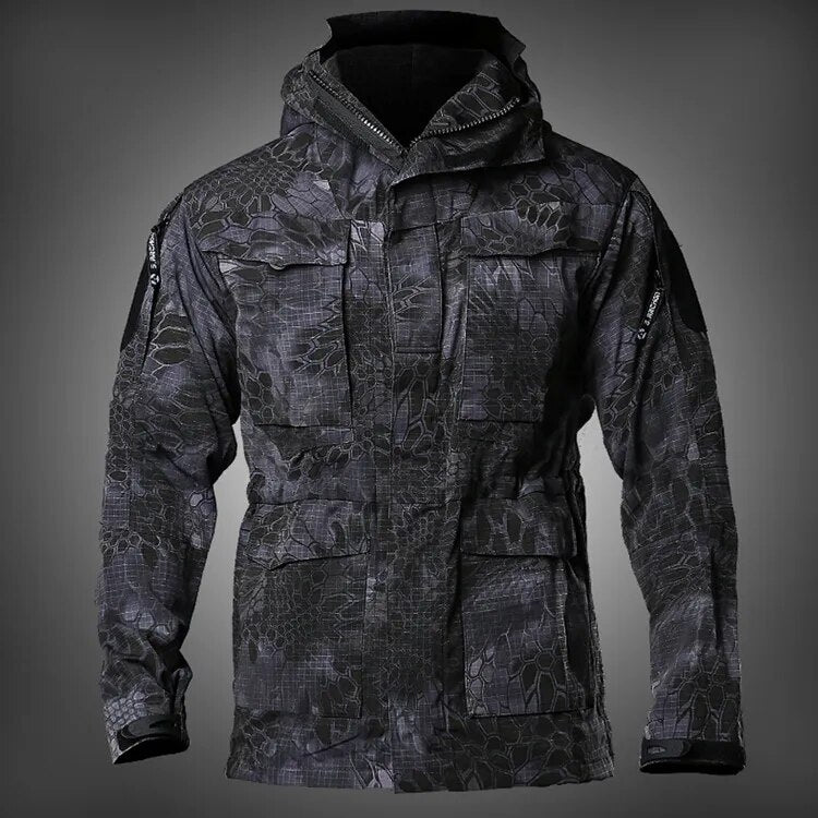 best Men's Waterproof Jacket Military Tactical Windshield Autumn Army Camouflage Husband Men Windbreaker Hood Coat Bomber Male Jacket shop online at M2K Trends for