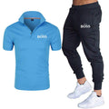 best Mens Yes Boss POLO Shirt Fashion Short Sleeve Shorts Suit 0 shop online at M2K Trends for