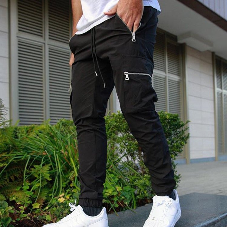 best Men's zipper multi-pocket trousers Pants shop online at M2K Trends for mens pants