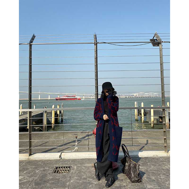 best Mid-length Temperament Sweater Knitted Sweater 0 shop online at M2K Trends for