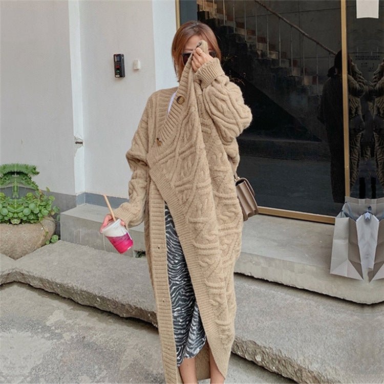 best Mid-length Twist Sweater Knit Sweater 0 shop online at M2K Trends for