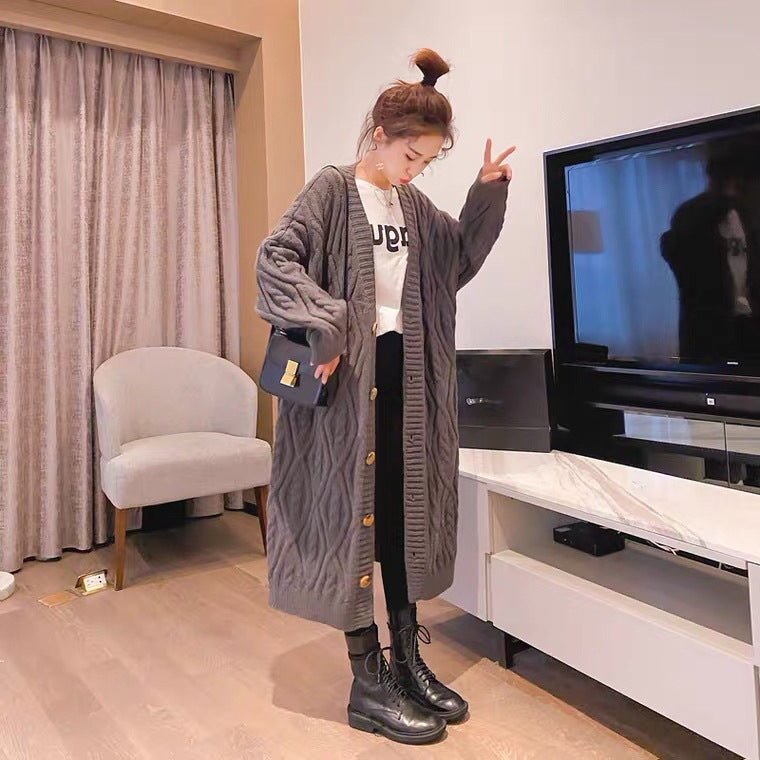 best Mid-length Twist Sweater Knit Sweater 0 shop online at M2K Trends for