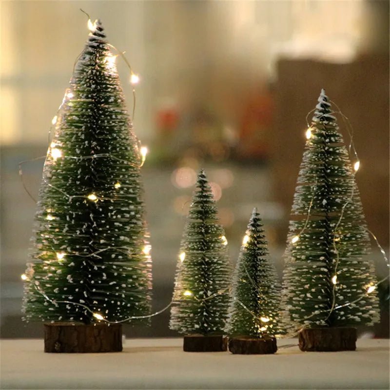 best Mini Christmas tree Desktop decoration/Shop window New Year 2022 Gift Xmas Christmas Decorations for Home Ornaments Noel Navidad shop online at M2K Trends for