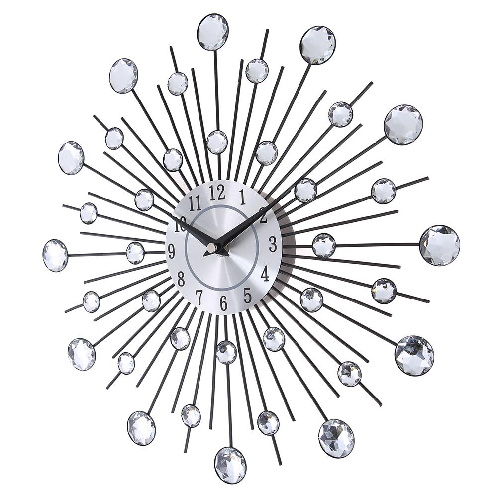 best Mirror Sun Silver Wall Clocks clock shop online at M2K Trends for