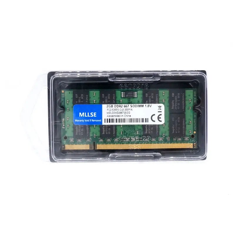 best MLLSE New Sealed SODIMM DDR2 2GB Memory for Laptop RAM 533mhz(PC2-4200)/667Mhz(PC2-5300)/800mhz(PC2-6400) ,High Compatibility shop online at M2K Trends for