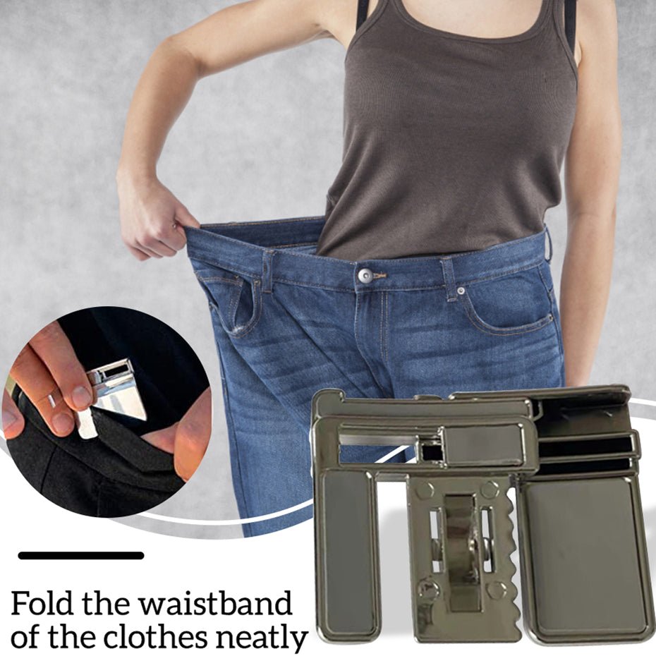 best Multi-Function Belt Clip Buckle Tighten The Waistband Pants Waist Shrink Clip Unisex Waist Stretch Buckle 0 shop online at M2K Trends for