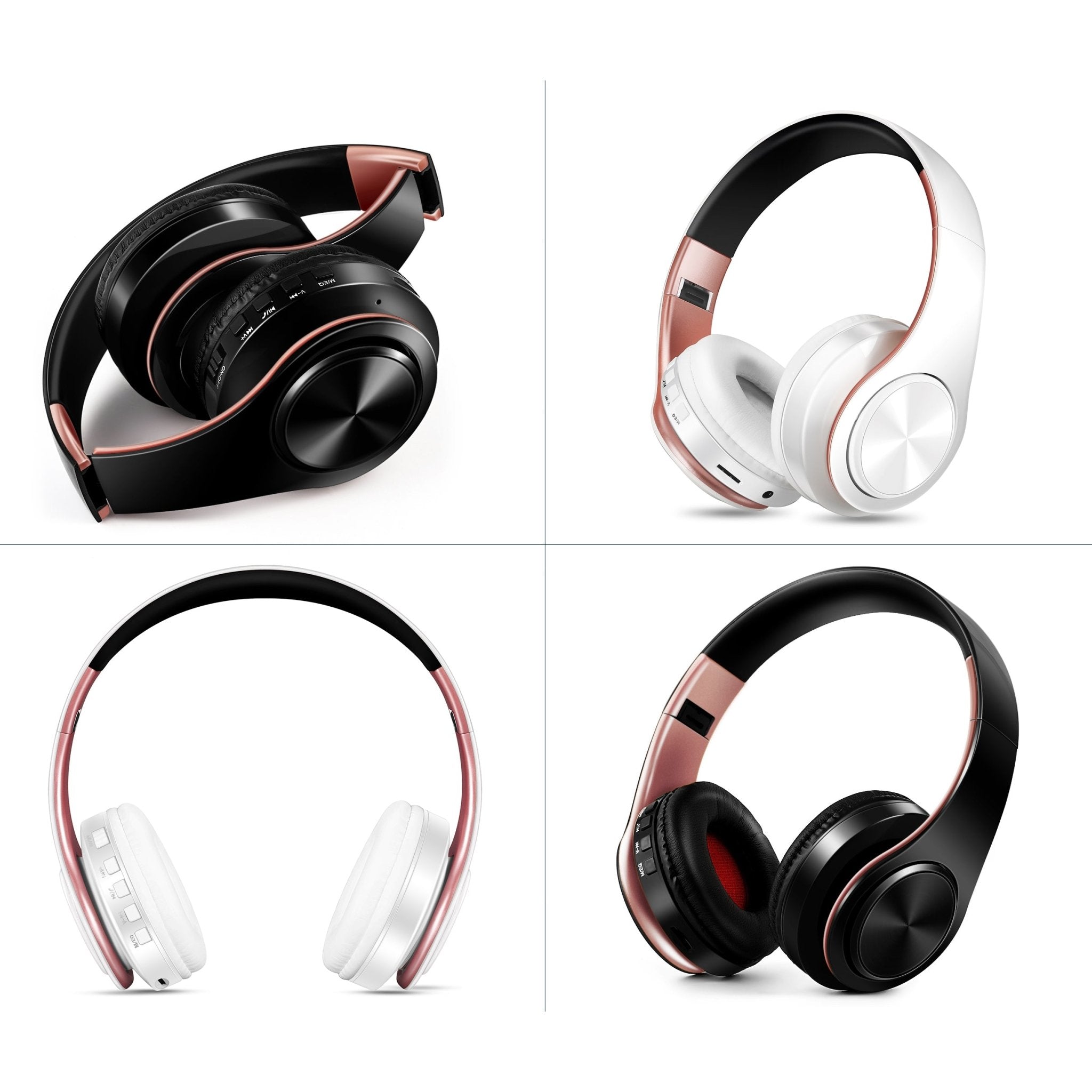 best New Arrival !! Shinning Gold Colors Bluetooth Headphones Wireless Audio & Video shop online at M2K Trends for Bluetooth Earphones & Headphones