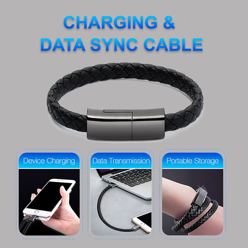 best New Bracelet Charger USB Charging Cable Data Charging Cord For IPhone14 13 Max USB C Cable For Phone Micro Cable 0 shop online at M2K Trends for