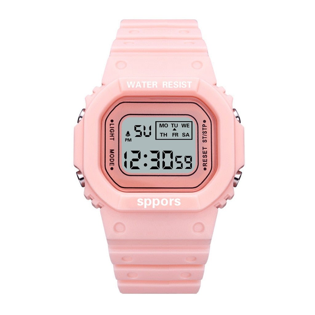 best New Fashion Transparent Digital Watch Square Women Watches Sports Electronic Wrist Watch Reloj Mujer Clock Jewelry & Watches shop online at M2K Trends for