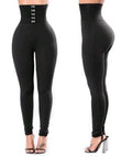 best New fashion women's sexy black high waist corset design tight leggings Clothing shop online at M2K Trends for
